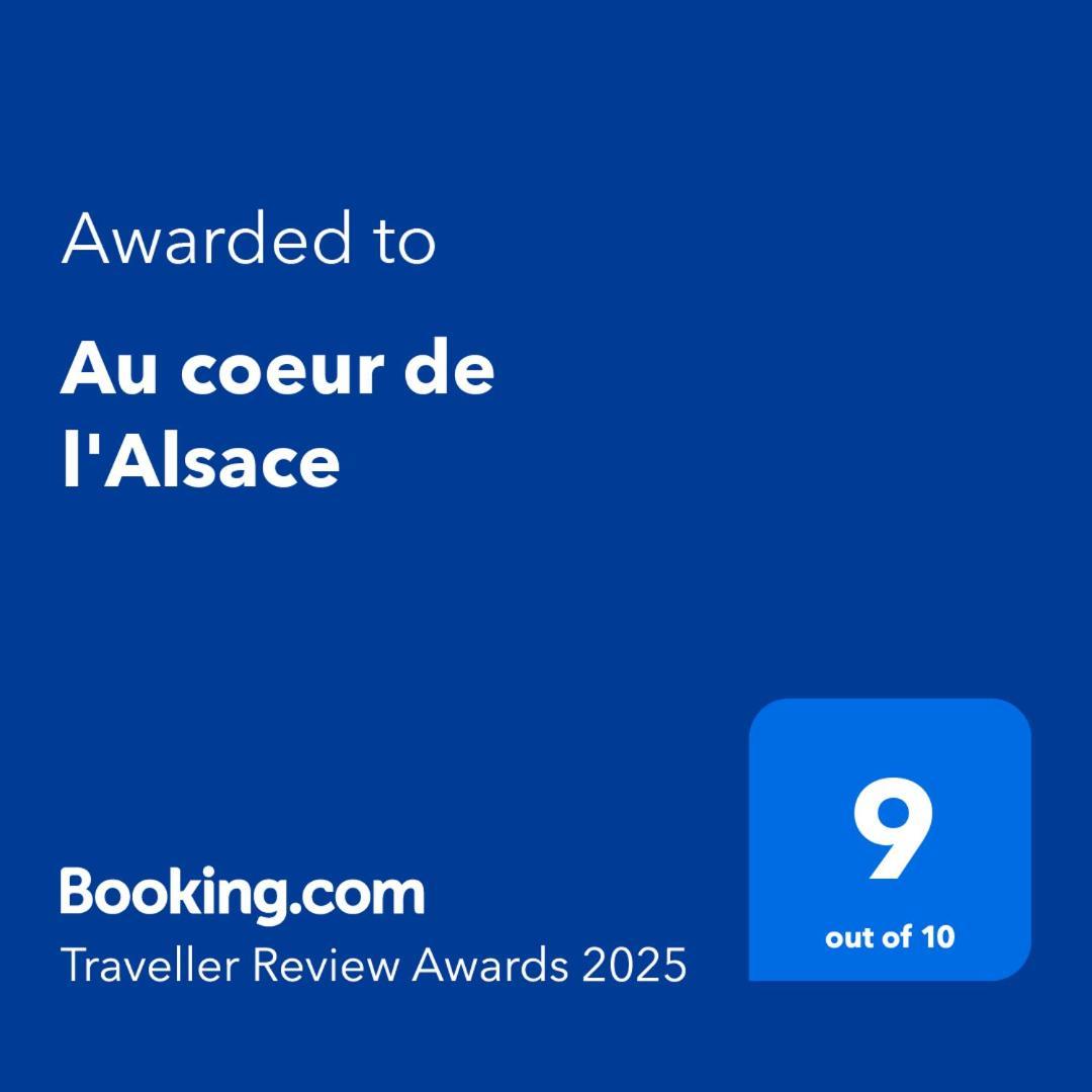 Au Coeur De L'Alsace Villa Eschau Bagian luar foto
